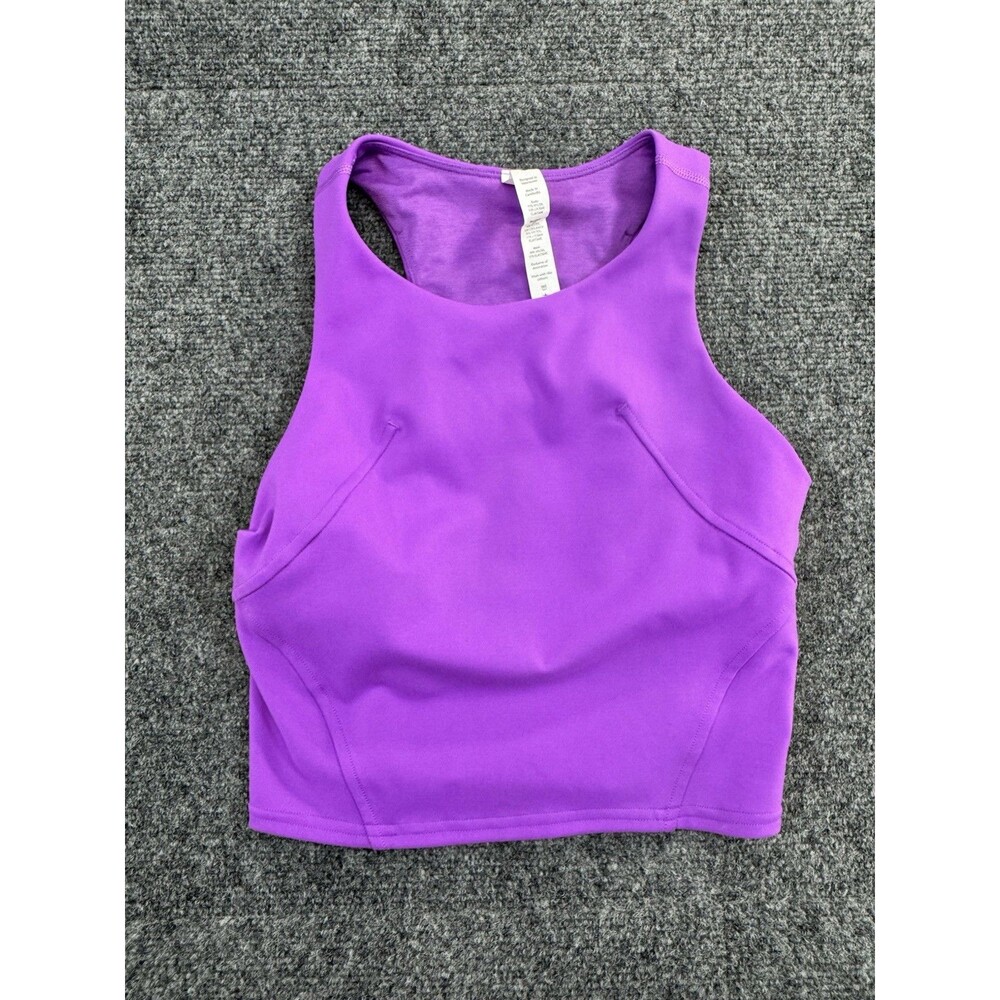 Lululemon Cool Racerback Tank Top Womens 2 Purple Sleeveless